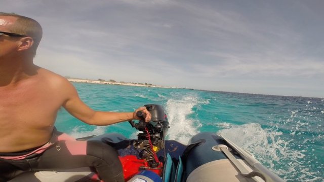 m_Jez and dinghy ride off Klein