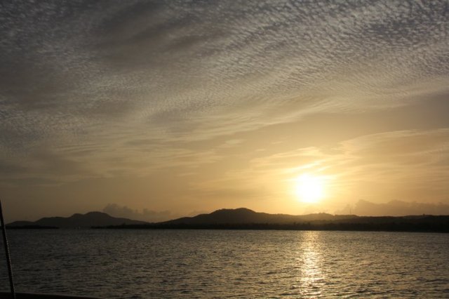 m_Sunset over Vieques - Sun Bay