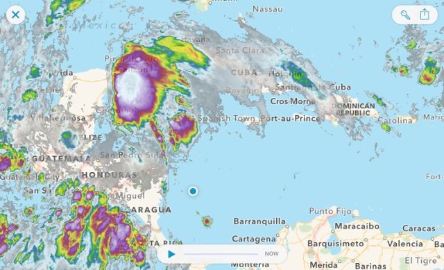 m_Storm moving north west