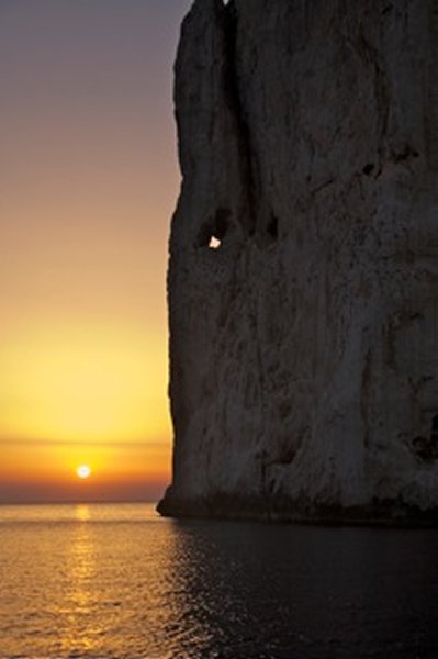 m_Sunset at Cappo Caccia Ciff