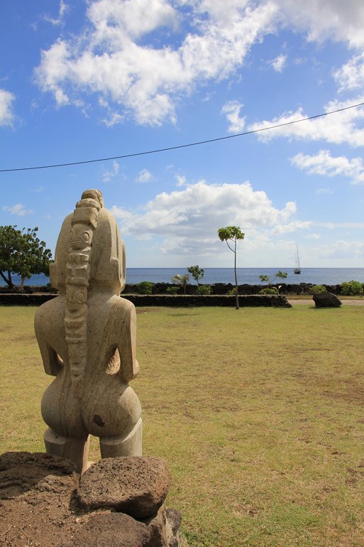m_Tahuata Joy at Anchor