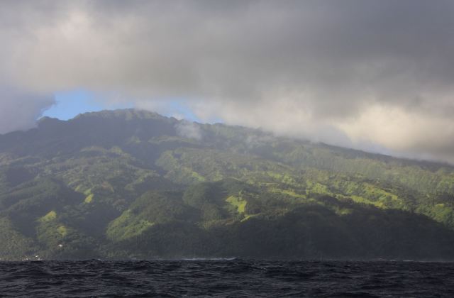 Leaving Tahiti-squashed